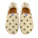 Vintage Bee Pattern Print Casual Shoes