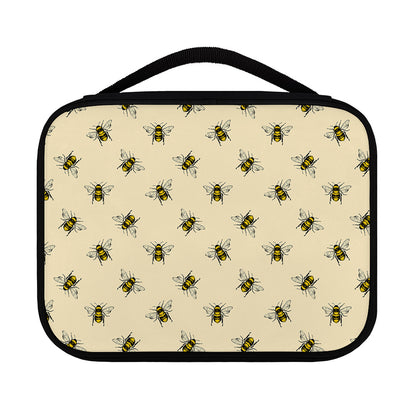 Vintage Bee Pattern Print Classic Bible Case