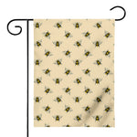 Vintage Bee Pattern Print House Flag