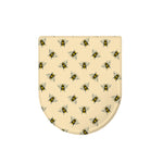 Vintage Bee Pattern Print Toilet Lid Cover