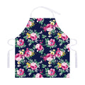 Vintage Blossom Floral Pattern Print Adjustable Apron