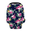 Vintage Blossom Floral Pattern Print Baby Seat Cover