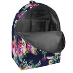 Vintage Blossom Floral Pattern Print Backpack