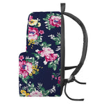 Vintage Blossom Floral Pattern Print Backpack