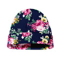 Vintage Blossom Floral Pattern Print Beanie