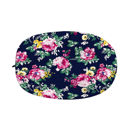 Vintage Blossom Floral Pattern Print Car Side Mirror Covers
