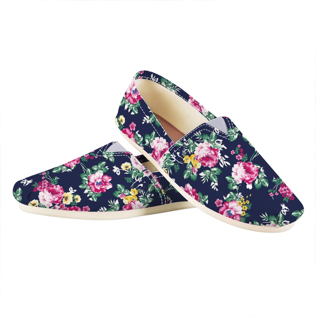 Vintage Blossom Floral Pattern Print Casual Shoes