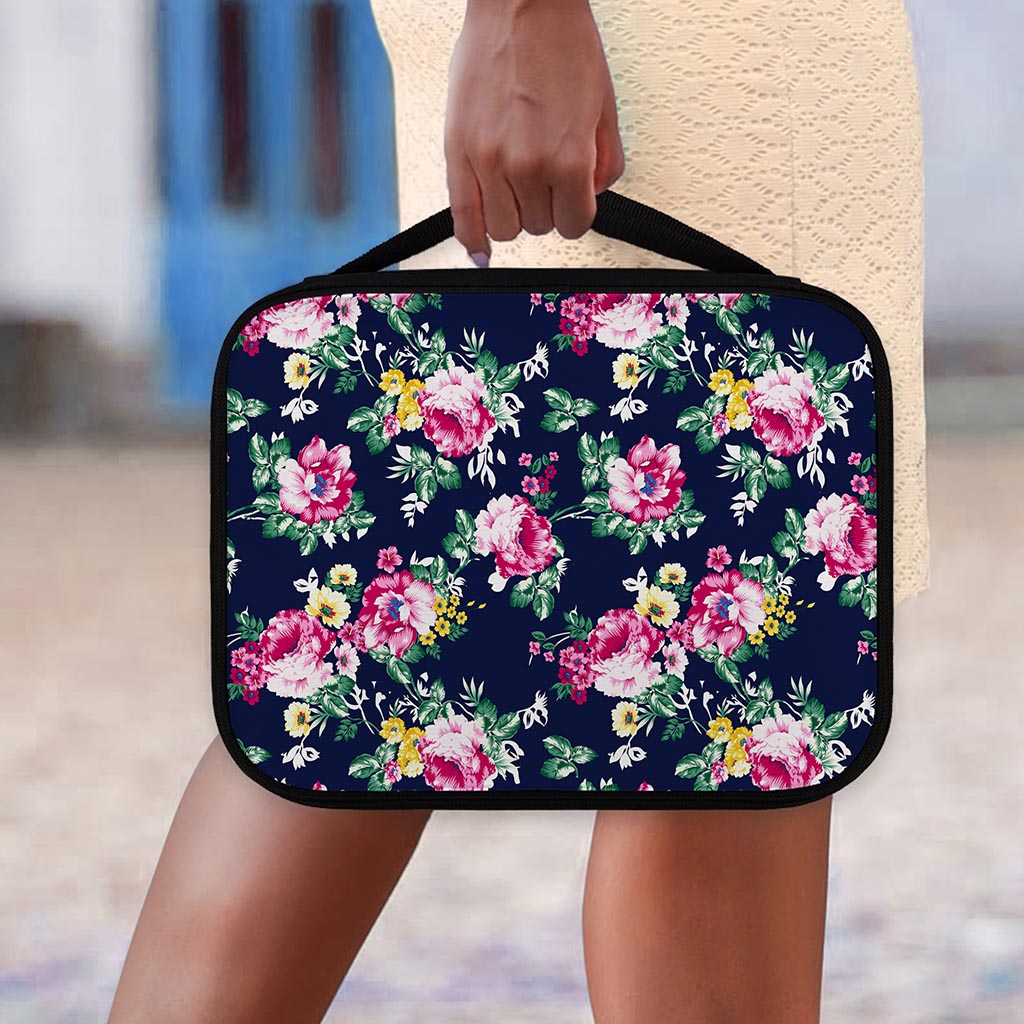 Vintage Blossom Floral Pattern Print Classic Bible Case