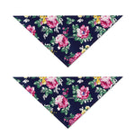Vintage Blossom Floral Pattern Print Dog Bandana