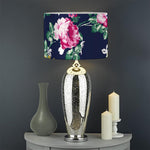 Vintage Blossom Floral Pattern Print Drum Lamp Shade