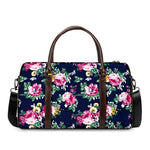 Vintage Blossom Floral Pattern Print Duffle Bag