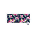 Vintage Blossom Floral Pattern Print Extended Mouse Pad