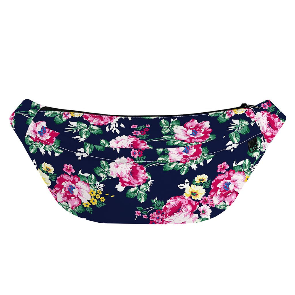 Vintage Blossom Floral Pattern Print Fanny Pack