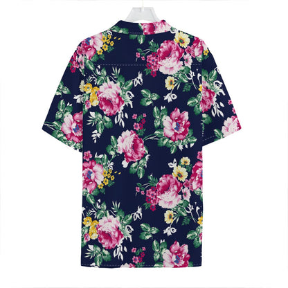 Vintage Blossom Floral Pattern Print Hawaiian Shirt