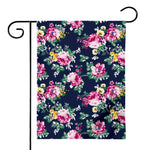 Vintage Blossom Floral Pattern Print House Flag