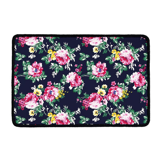 Vintage Blossom Floral Pattern Print Kitchen Mat
