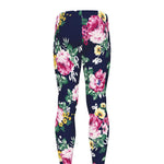 Vintage Blossom Floral Pattern Print Men's leggings