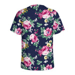 Vintage Blossom Floral Pattern Print Men's Sports T-Shirt