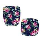 Vintage Blossom Floral Pattern Print Office Chair Cover