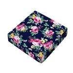 Vintage Blossom Floral Pattern Print Outdoor Seat Cushion Cover