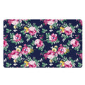 Vintage Blossom Floral Pattern Print Polyester Doormat