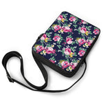 Vintage Blossom Floral Pattern Print Rectangular Crossbody Bag