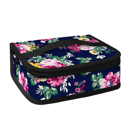 Vintage Blossom Floral Pattern Print Small Lunch Bag