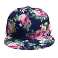 Vintage Blossom Floral Pattern Print Snapback Cap