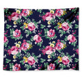 Vintage Blossom Floral Pattern Print Tapestry