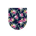 Vintage Blossom Floral Pattern Print Toilet Lid Cover