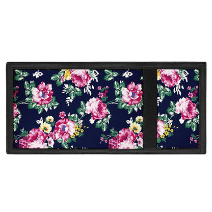 Vintage Blossom Floral Pattern Print Trifold Wallet