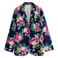 Vintage Blossom Floral Pattern Print Women's Blazer