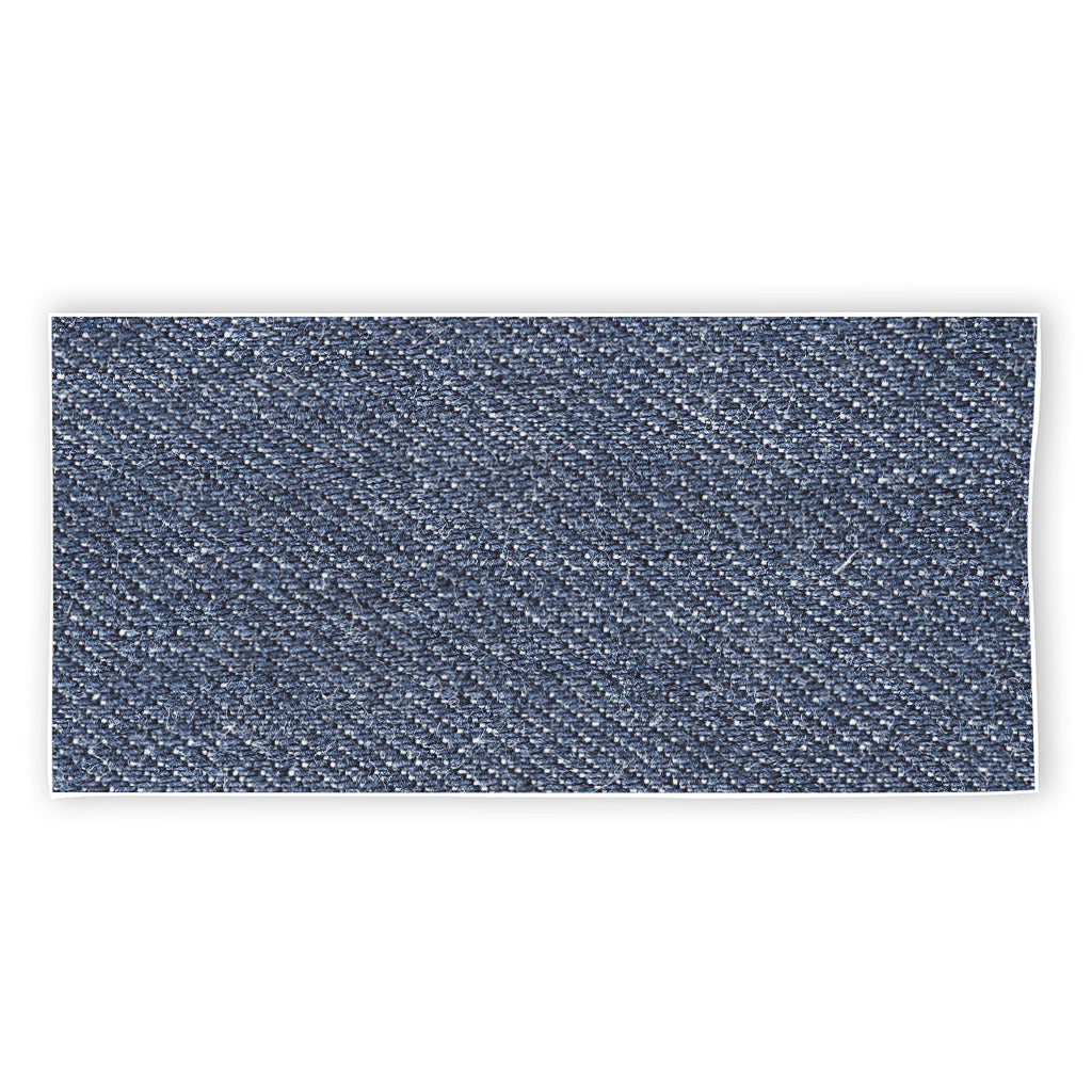 Vintage Blue Denim Jeans Print Beach Towel