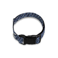 Vintage Blue Denim Jeans Print Dog Collar
