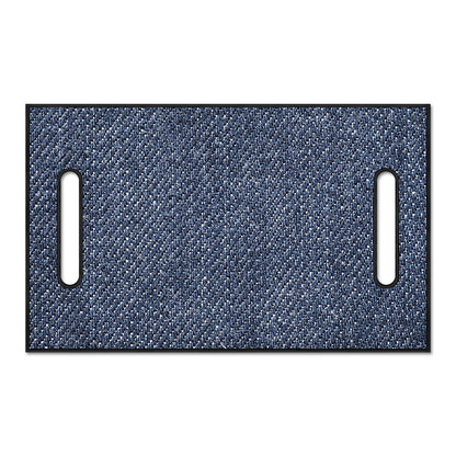 Vintage Blue Denim Jeans Print Golf Cart Seat Cover