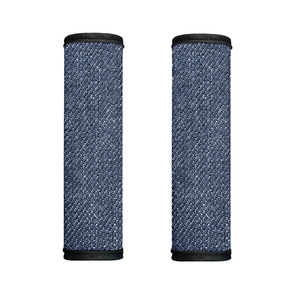 Vintage Blue Denim Jeans Print Handle Covers