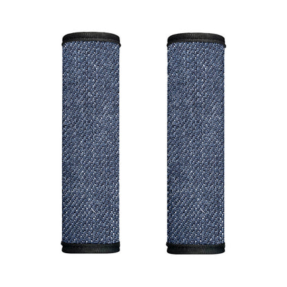 Vintage Blue Denim Jeans Print Handle Covers