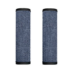 Vintage Blue Denim Jeans Print Handle Covers