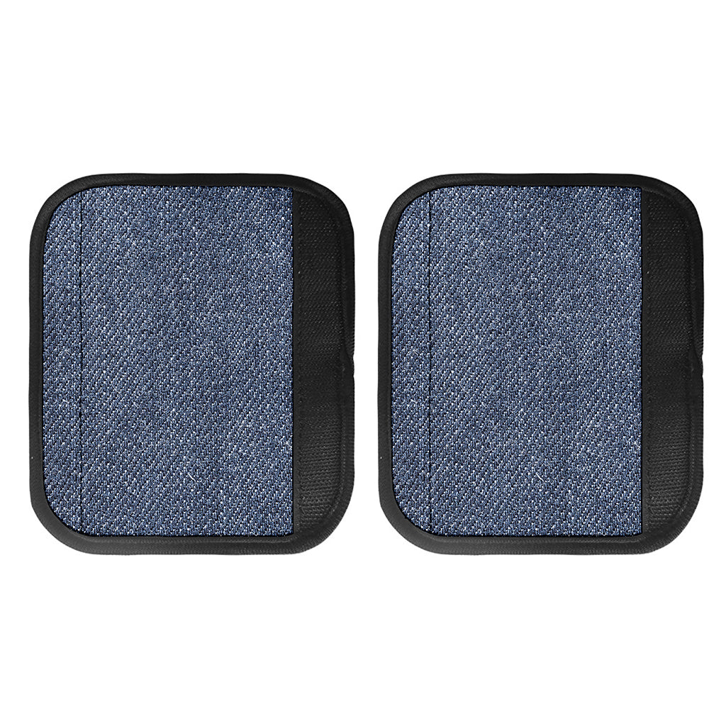 Vintage Blue Denim Jeans Print Handle Covers