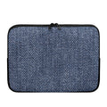 Vintage Blue Denim Jeans Print Laptop Sleeve