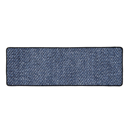 Vintage Blue Denim Jeans Print Long Kitchen Mat