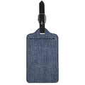 Vintage Blue Denim Jeans Print Luggage Tag