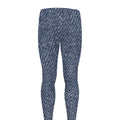 Vintage Blue Denim Jeans Print Men's Leggings