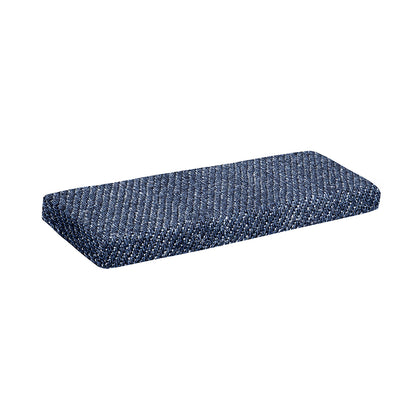 Vintage Blue Denim Jeans Print Piano Keyboard Cover