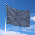 Vintage Blue Denim Jeans Print Polyester Flag