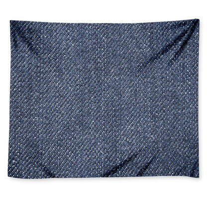 Vintage Blue Denim Jeans Print Tapestry