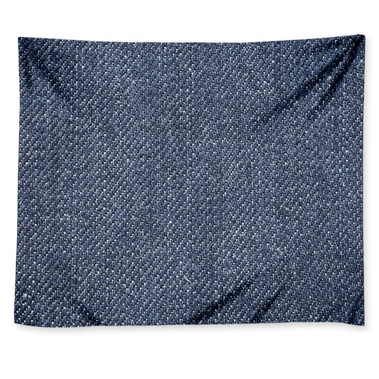Vintage Blue Denim Jeans Print Tapestry