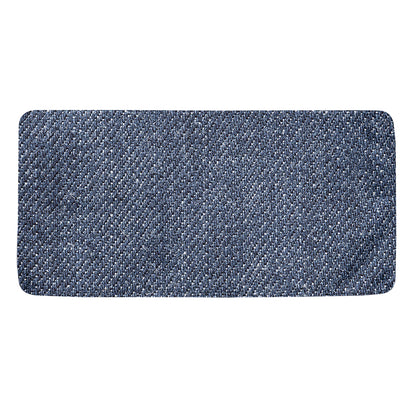 Vintage Blue Denim Jeans Print Towel