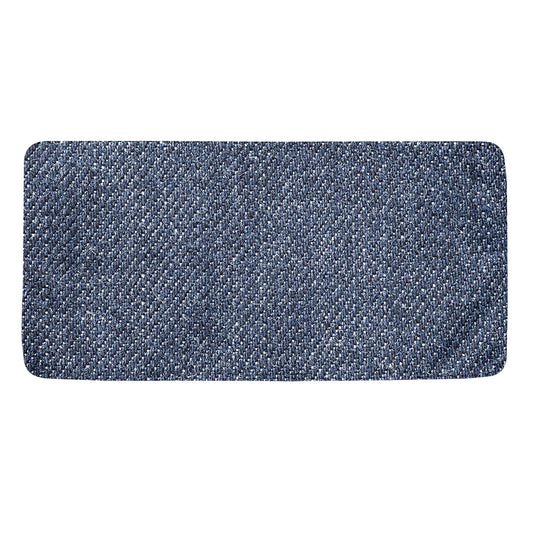 Vintage Blue Denim Jeans Print Towel