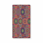 Vintage Bohemian Floral Mandala Print Baby Crib Sheet